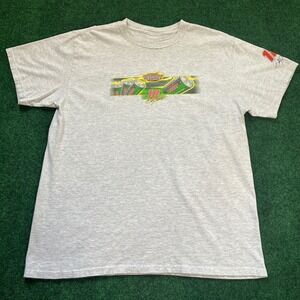 2000s NASCAR Bobby Labonte 18 Interstate Batteries T-Shirt M-L